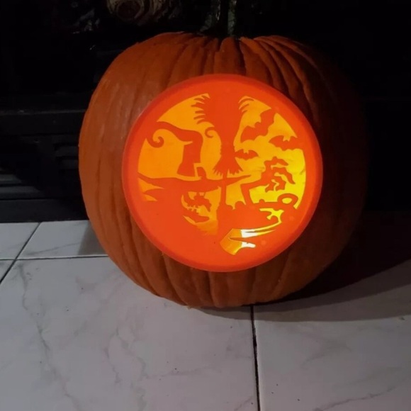 π Pumpkin Carving Kit β Set of 4 Stencils with Tools π - Picture 3 of 7